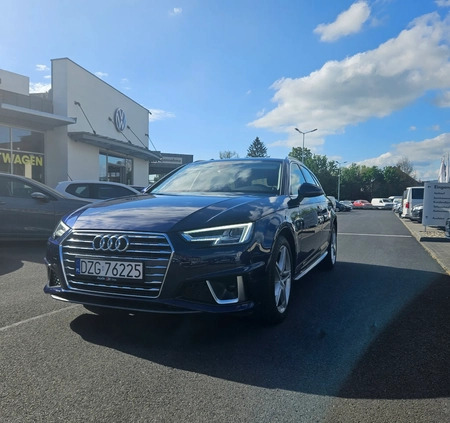 Audi A4 cena 99999 przebieg: 37100, rok produkcji 2019 z Bogatynia małe 56